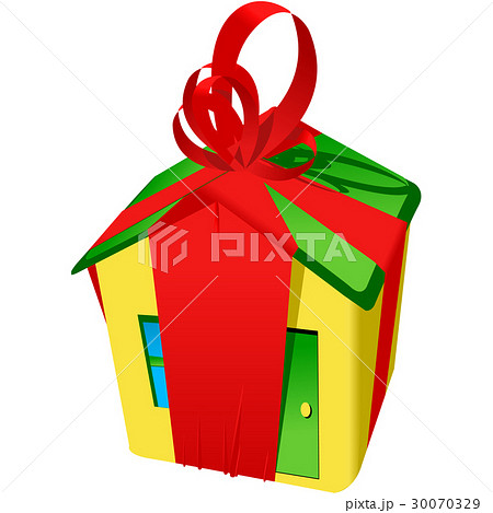 New house with ribbon 30070329