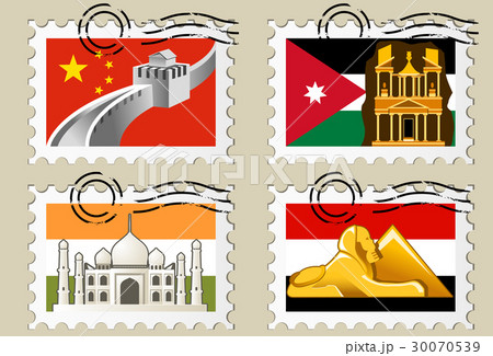 Postmarks - sights of the world series - Asia 30070539