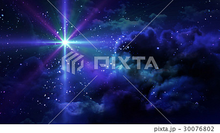 purple flare star at starry night purple flare star at starry night 30076802
