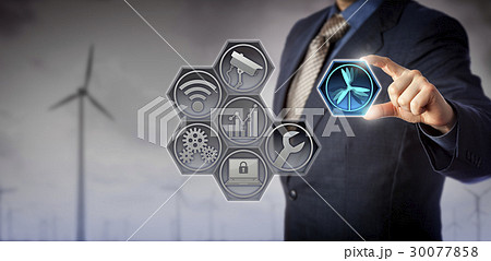 Blue Chip Manager Operating Wind Farm via IoT 30077858