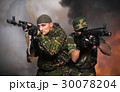 soldiers with an automatic assault rifles 30078204