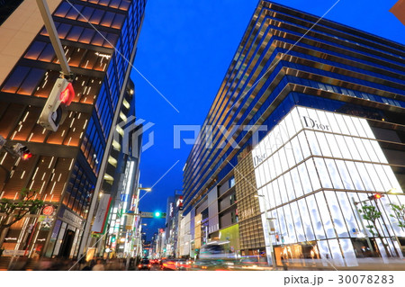 GINZA SIXの夜景 GINZA SIXの夜景 30078283