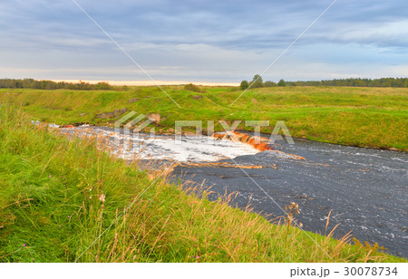 View of the river Tosna. 30078734