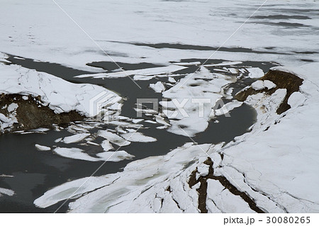 晩冬のさっぽろ湖 30080265