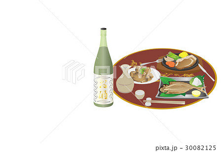 今日の晩酌熱燗とくさやの干物 30082125