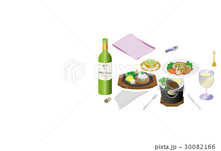 今日の晩酌白ワインとあわびの磯焼き 30082166