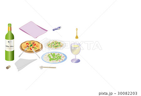 今日の晩酌白ワインとカルパッチョ 30082203