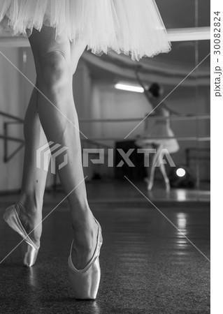 Long legs of ballerina in toeshoe Long legs of ballerina in toeshoe 30082824