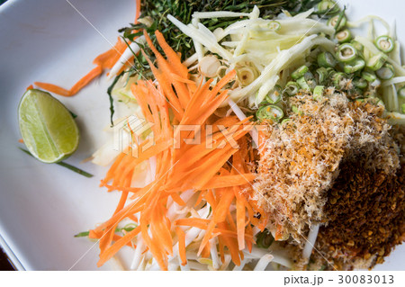 rice salad of southern Thai cuisine rice salad of southern Thai cuisine 30083013