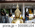 Cluseup Beautiful Face of Budha Statue Thai Style. 30086104