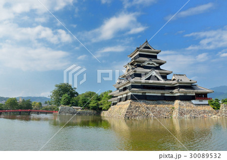 長野 松本城天守閣 長野 松本城天守閣 30089532