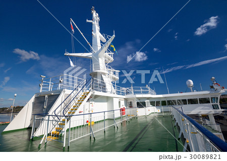 Navigation system on upper deck of cruise ship Navigation system on upper deck of cruise ship 30089821