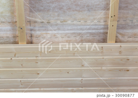 An interior view of unfinished home inside An interior view of unfinished home inside 30090877