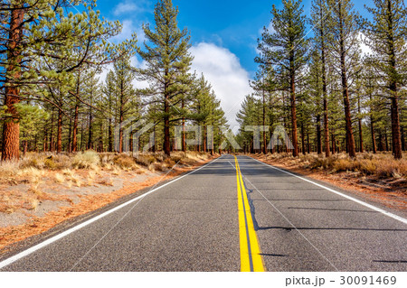 Open highway in California 30091469