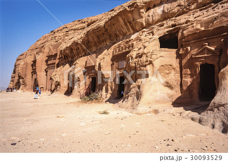 サウディアラビア王国の世界遺産　マダイン・サーレーの古代遺跡 30093529
