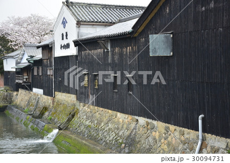 【和歌山県　湯浅】大仙堀の町並み 30094731