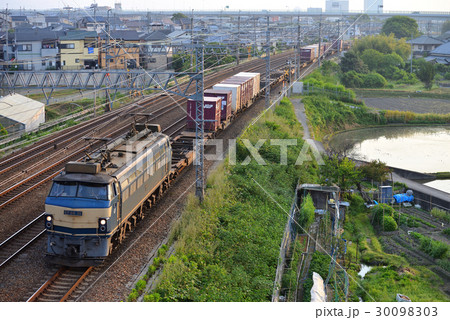 EF6636コンテナ貨物列車 EF6636コンテナ貨物列車 30098303
