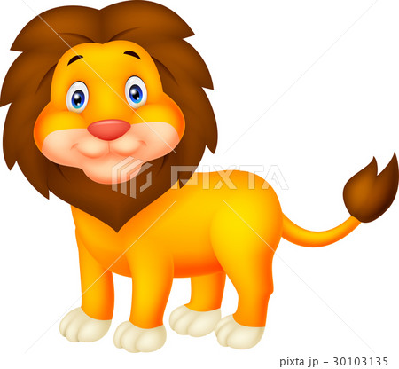Cartoon Lionのイラスト素材