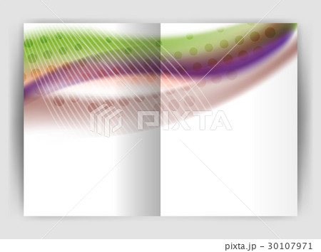 Blur wave business print template, abstract Blur wave business print template, abstract 30107971