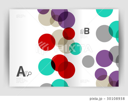 Abstract circles, annual report covers. Modern Abstract circles, annual report covers. Modern 30108938