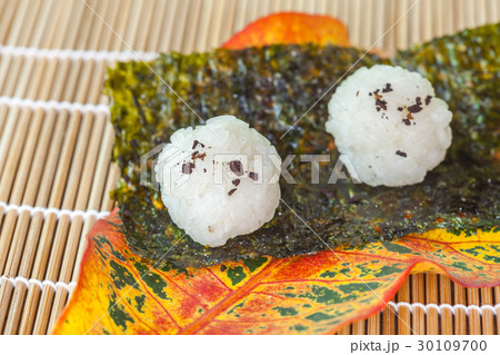 rice ball food design by home made . rice ball food design by home made . 30109700