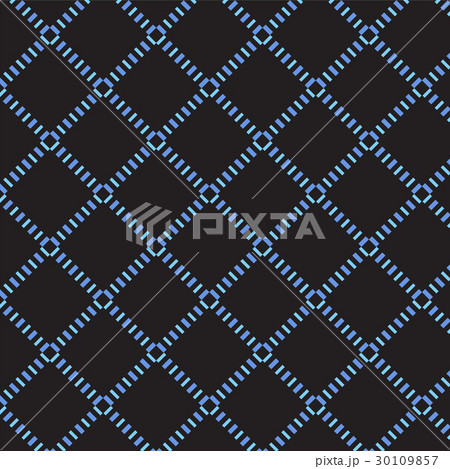 blue diamond shape line black pattern backgroundのイラスト素材 [30109857] - PIXTA