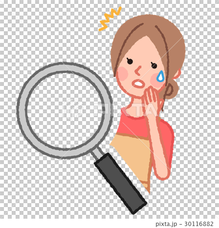 Magnifying glasses and amazing women Magnifying glasses and amazing women 30116882