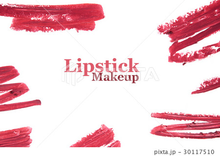 Color lipstick frame design with space for text Color lipstick frame design with space for text 30117510