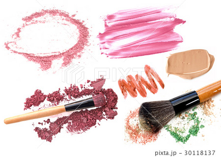 Professional makeup collection and tools isolate Professional makeup collection and tools isolate 30118137