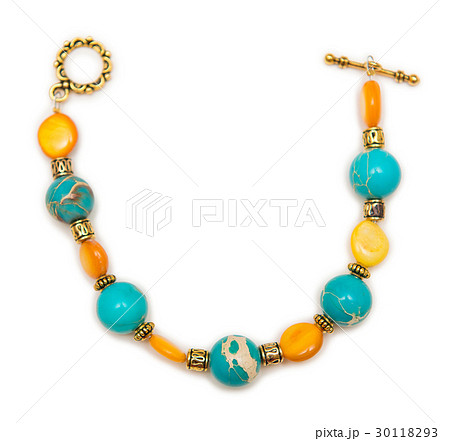 The elegant jewellery isolated on the whtie 30118293