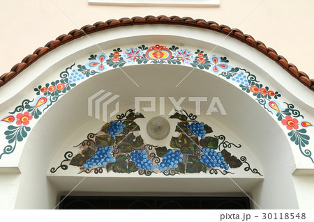 House entry decorated 30118548