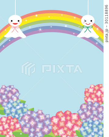 梅雨イメージ　紫陽花 30118896