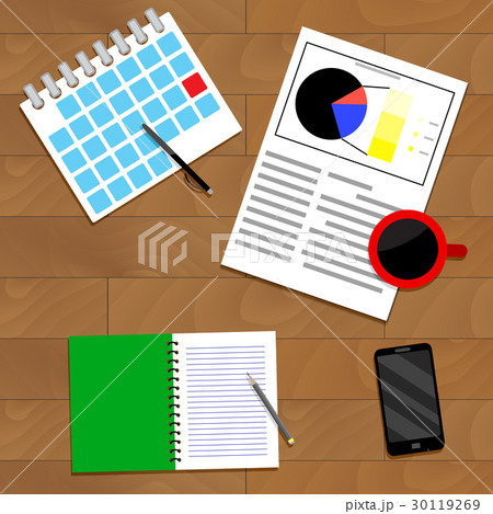 Strategic planning top view 30119269