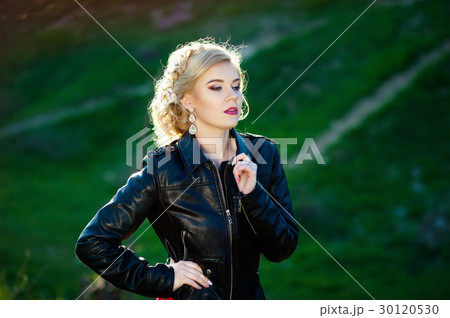 Pretty young sexy fashion sensual woman posing on Pretty young sexy fashion sensual woman posing on 30120530