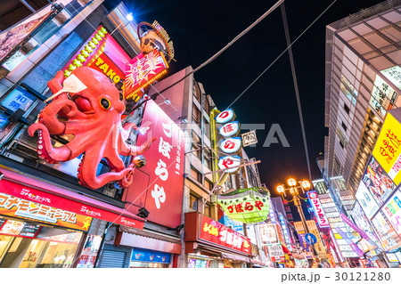 大阪・道頓堀 30121280