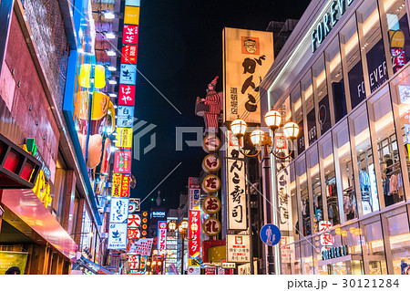 大阪・道頓堀 30121284