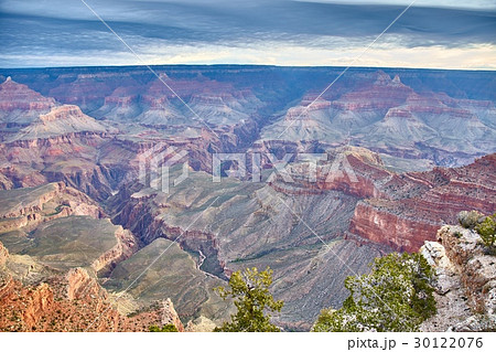 morning light sunrise at Grand Canyon, Arizona USA 30122076