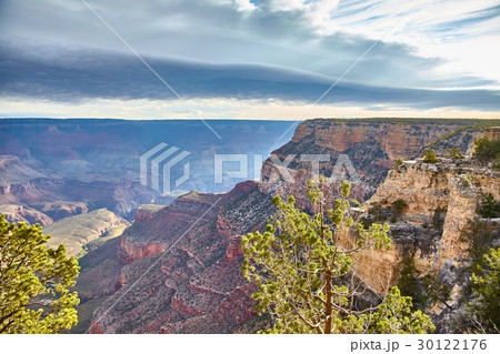 morning light sunrise at Grand Canyon, Arizona USA 30122176