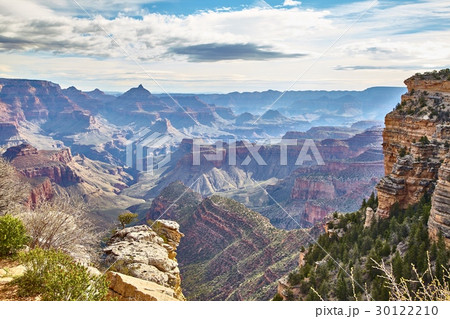 morning light sunrise at Grand Canyon, Arizona USA 30122210