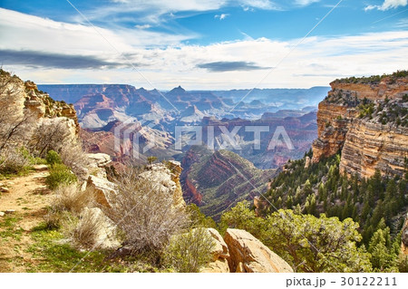 morning light sunrise at Grand Canyon, Arizona USA 30122211