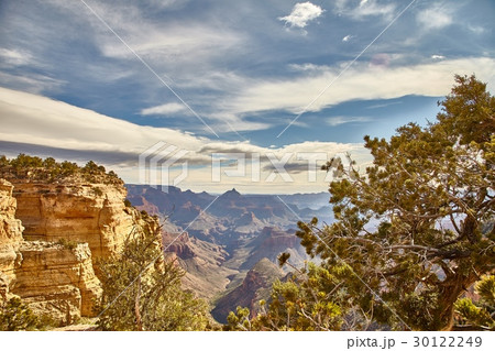 morning light sunrise at Grand Canyon, Arizona USA 30122249
