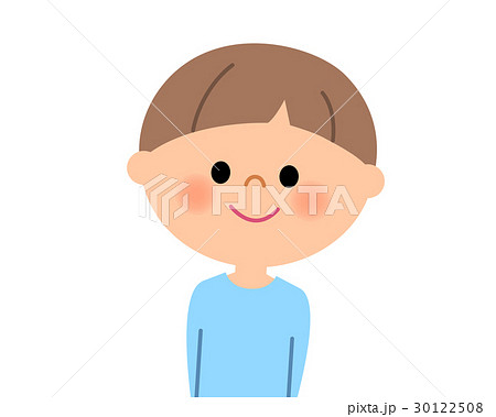 男の子 後ろ手を組む 男の子 後ろ手を組む 30122508