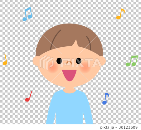 男の子 歌う 男の子 歌う 30123609