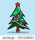 Christmas tree, Vector illustration. 30124641