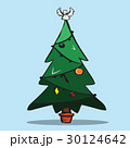 Christmas tree, Vector illustration. 30124642