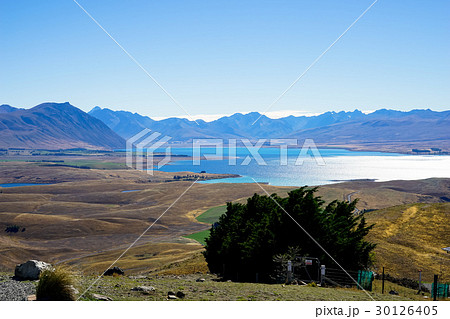 テカポ湖の風景 30126405