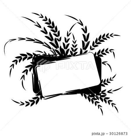 Abstract frame from leaves 30126873