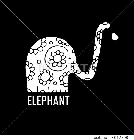 Ornate elephant design 30127006