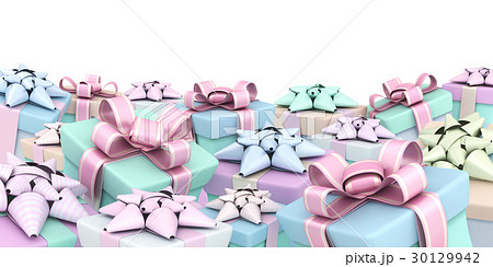 Many gift and white background 30129942