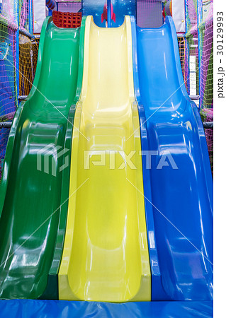 Plastic slides in the entertainment center Plastic slides in the entertainment center 30129993